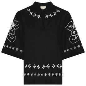 Heartmade HMTasim Bluse, Sort